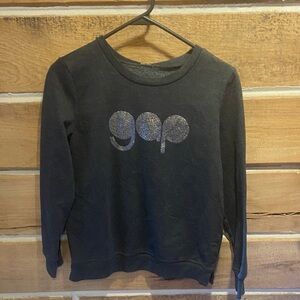 GAP Women's Charcoal Crew Neck Sweater